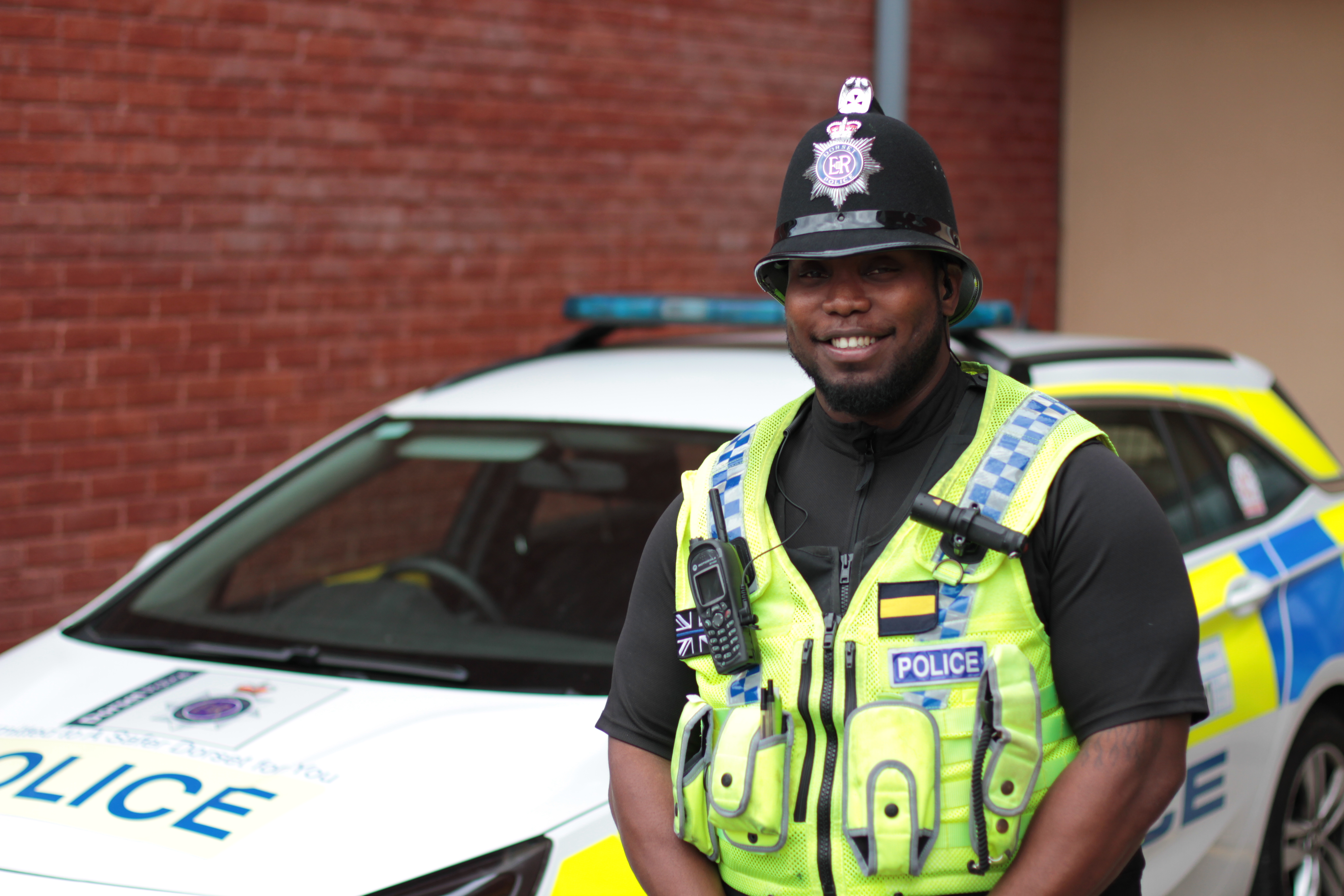 Two Male Police Officers on footpatrol