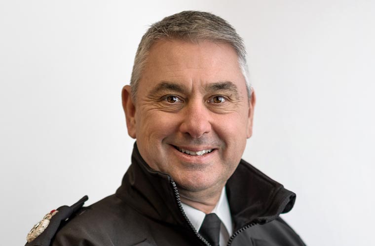 Chief Constable James Vaughan