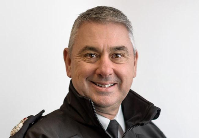 Chief Constable James Vaughan